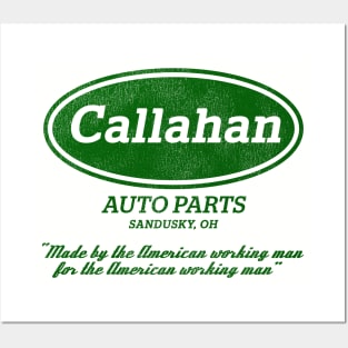 Callahan Auto Parts Worn Out Lts Posters and Art